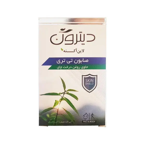 صابون آنتی آکنه دیترون سری Health مدل TCC وزن ۱۱۰ گرم