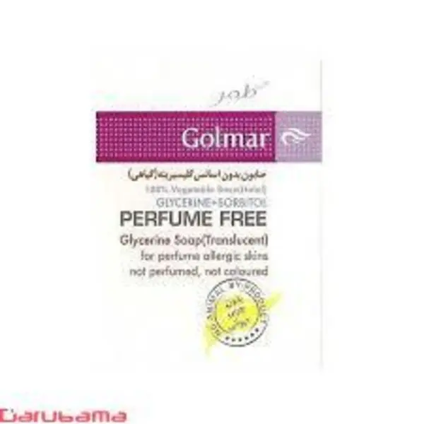 صابون بدون رنگ و اسانس گلیسیرینه گلمر 100 گرم