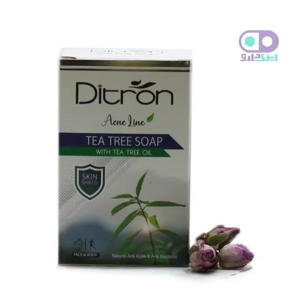 صابون آنتی آکنه دیترون سری Health مدل TCC وزن ۱۱۰ گرم