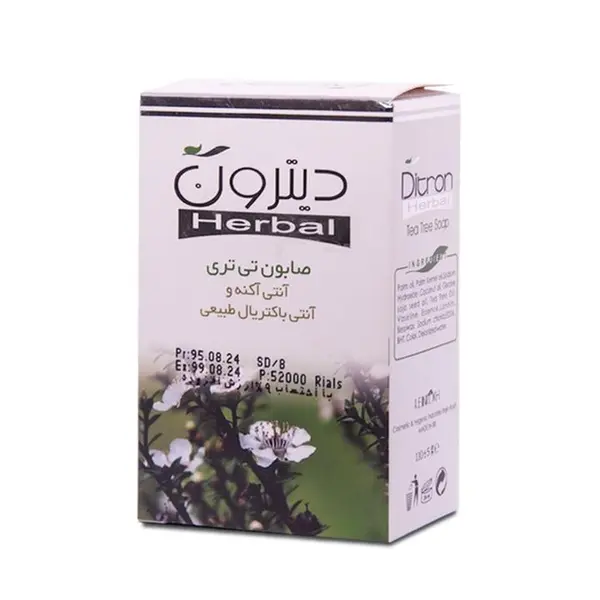 صابون آنتی آکنه دیترون سری Health مدل TCC وزن ۱۱۰ گرم