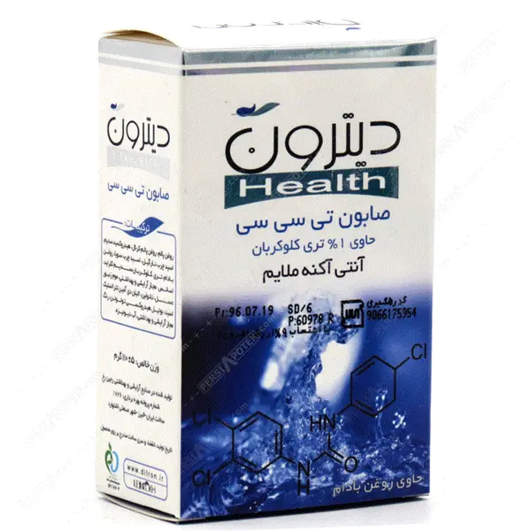 صابون تی سی سی حاوی 1% تری کلوکربان دیترون