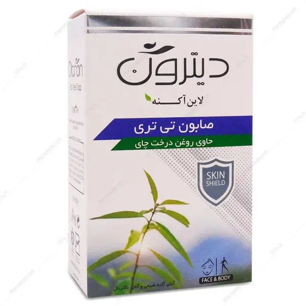 صابون آنتی آکنه و انتی باکتریال تی تری دیترون وزن 110 گرم