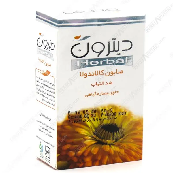 صابون کرمدار حاوی کالاندولا دیترون 110 گرمی