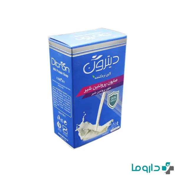 صابون شستشو دیترون مدل پروتئین شیر وزن 110 گرم
