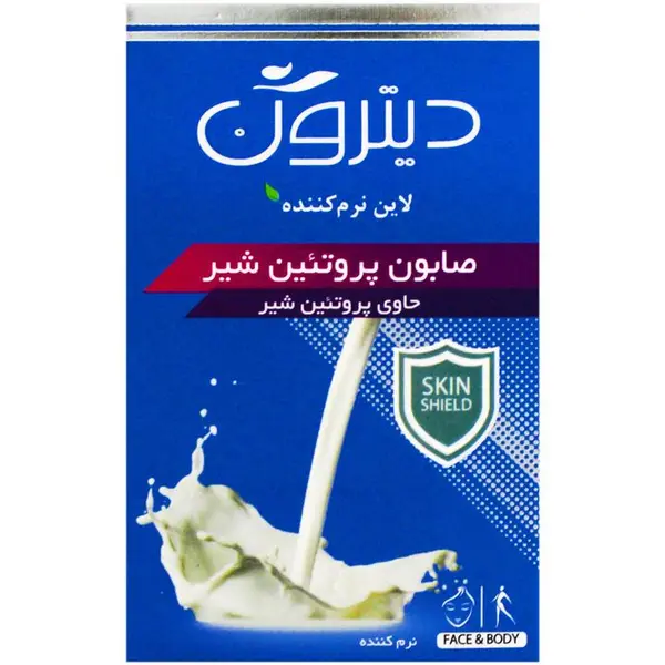 صابون شستشو دیترون مدل پروتئین شیر وزن 110 گرم