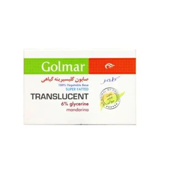صابون گلیسیرینه 6% گیاهی ماندارینا گلمر