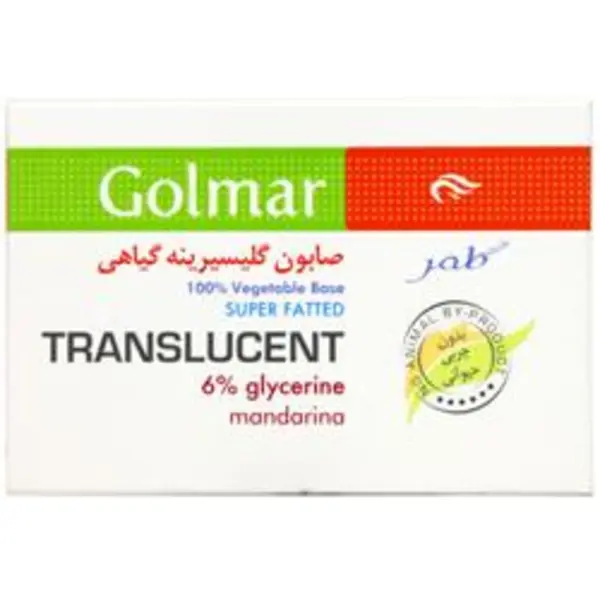 صابون گلیسیرینه 6% گیاهی ماندارینا گلمر