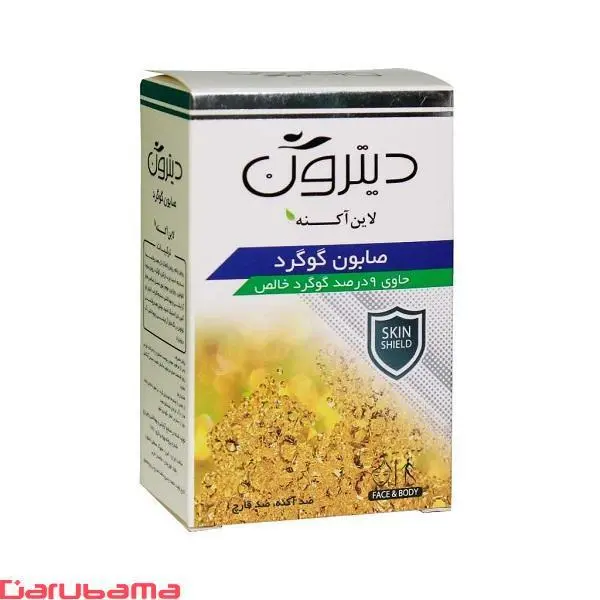 صابون گوگرد 9% دیترون مناسب پوست چرب و دارای آکنه 110 گرم