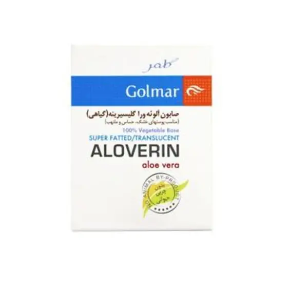 صابون گلیسیرینه گلمر مدل aloverin مقدار 100 گرم