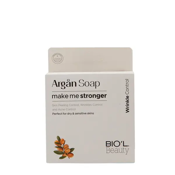 صابون جوانی صورت گلیسیرین و روغن آرگان بیول BIOL Argan وزن 100 گرم