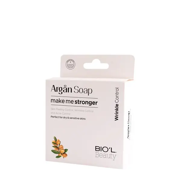 صابون جوانی صورت گلیسیرین و روغن آرگان بیول BIOL Argan وزن 100 گرم