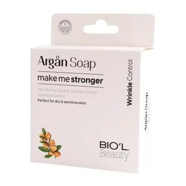 صابون جوانی صورت گلیسیرین و روغن آرگان بیول BIOL Argan وزن 100 گرم