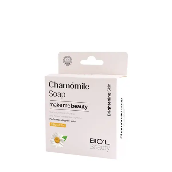صابون روشن کننده صورت بابونه بیول BIOL Chamomile وزن 100 گرم