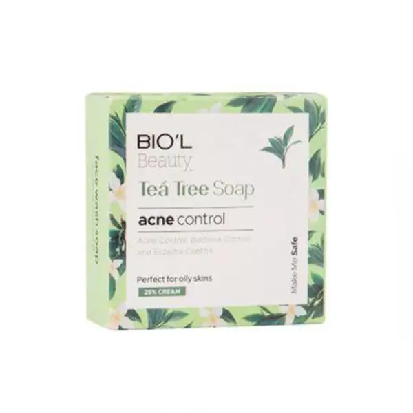 صابون زیبایی صورت درخت چای بیول BIOL Tea Tree وزن 100 گرم