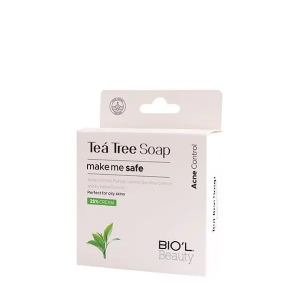 صابون زیبایی صورت درخت چای بیول BIOL Tea Tree وزن 100 گرم