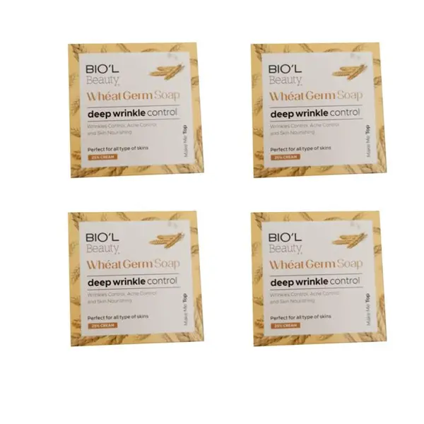 صابون جوانی صورت جوانه گندم بیول BIOL Wheat Germ وزن 100 گرم