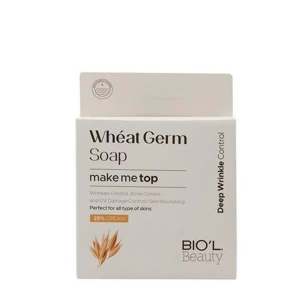 صابون جوانی صورت جوانه گندم بیول BIOL Wheat Germ وزن 100 گرم