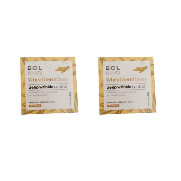 صابون جوانی صورت جوانه گندم بیول BIOL Wheat Germ وزن 100 گرم