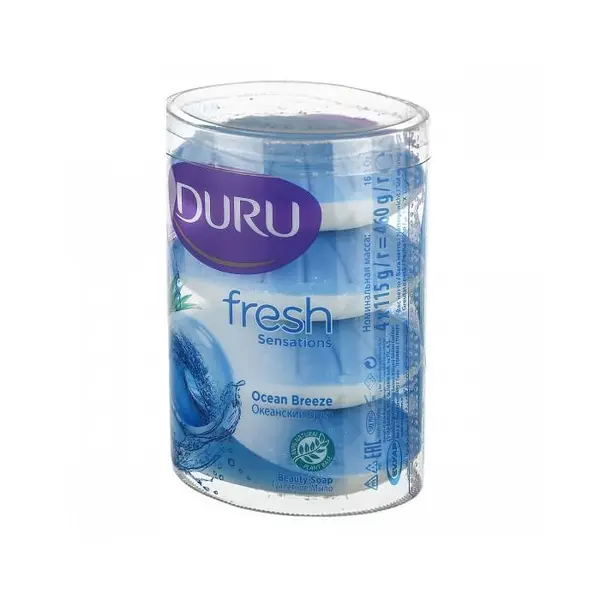 صابون دورو duru لیوانی آبی Ocean Fresh بسته 4 عددی