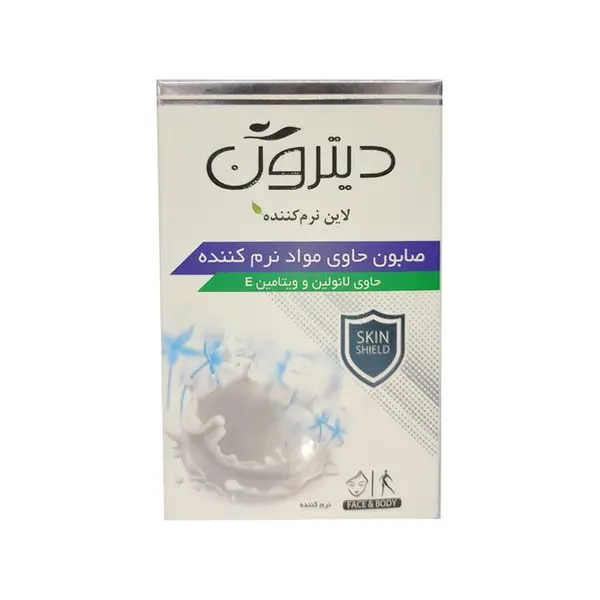 صابون شستشو دیترون مدل لانولین و ویتامین E  وزن 110 گرم