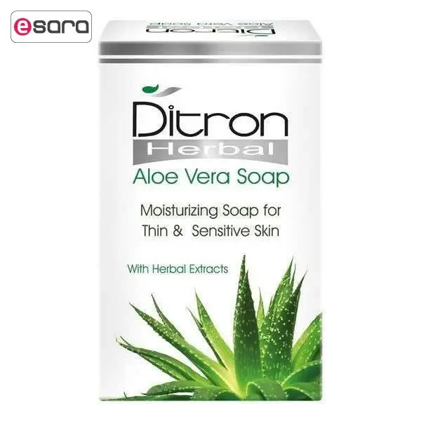 صابون دیترون سری Herbal مدل Aloe Vera وزن 110 گرم