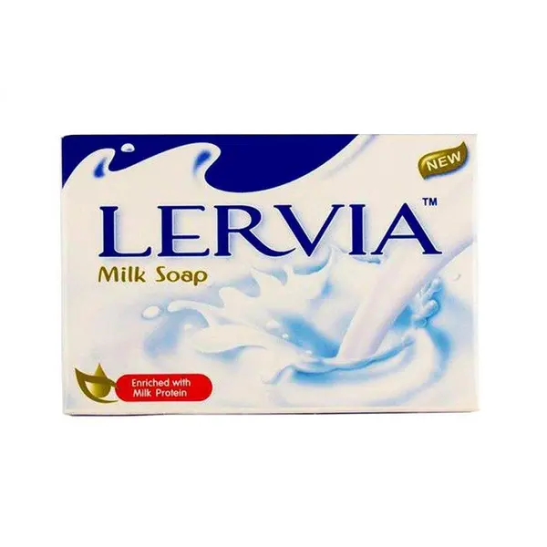صابون دست و صورت شیر لرویا (LERVIA) 90 گرم