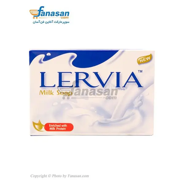 صابون دست و صورت شیر لرویا (LERVIA) 90 گرم