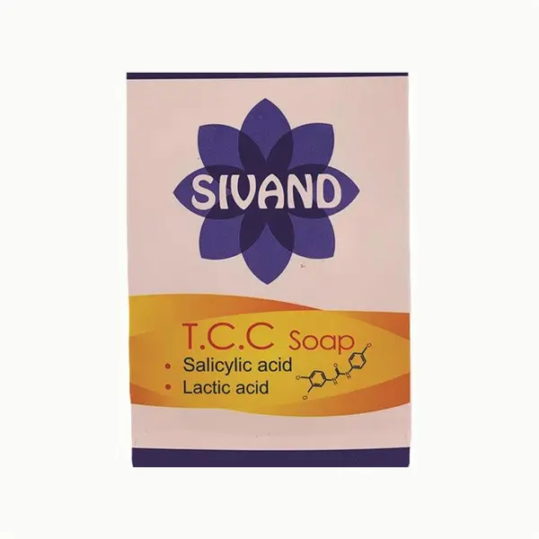 صابون حاوی اسید لاکتیک و تری کلوکاربان سیوند-T.c.c Soap Sivand