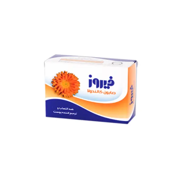 صابون کالندولا فیروز وزن 120 گرم