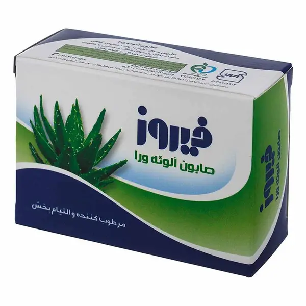 صابون آلوئه ورا فیروز وزن 120 گرم
