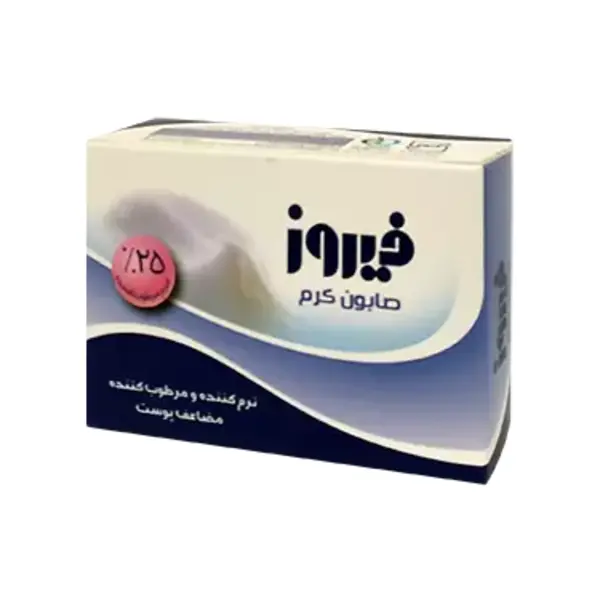 صابون کرم فیروز وزن 120 گرم