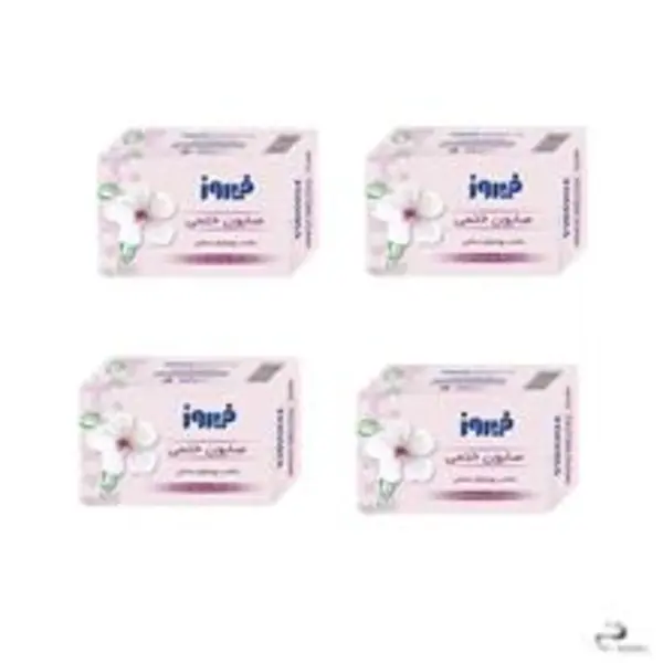 صابون ختمی فیروز وزن 120 گرم
