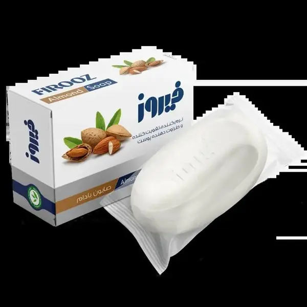 صابون بادام فیروز وزن 120 گرم