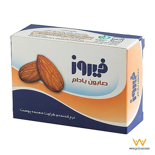 صابون بادام فیروز وزن 120 گرم