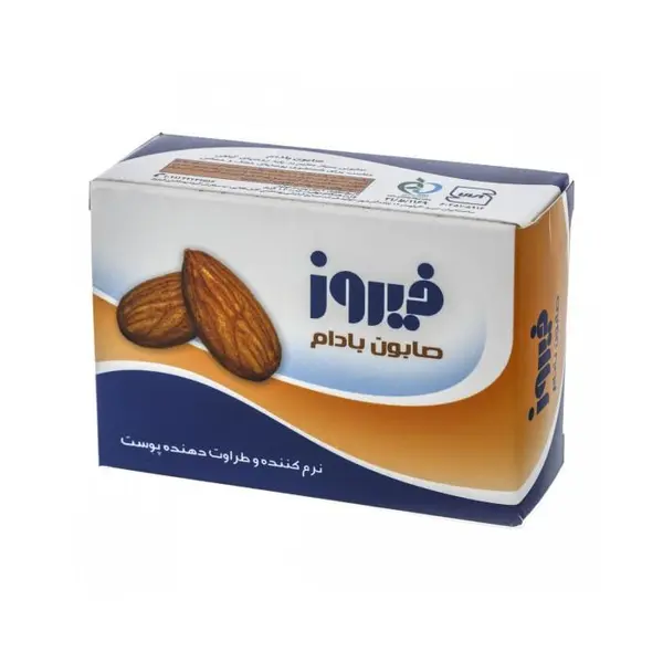 صابون بادام فیروز وزن 120 گرم