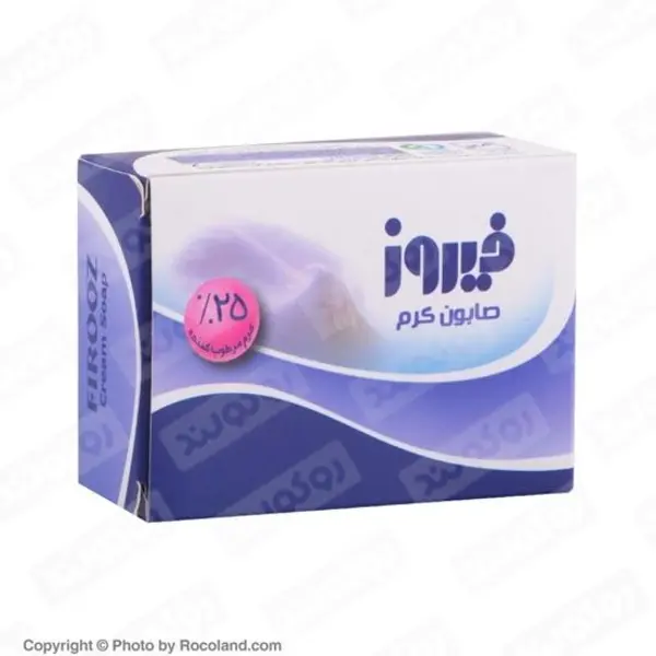 صابون کرم فیروز وزن 120 گرم