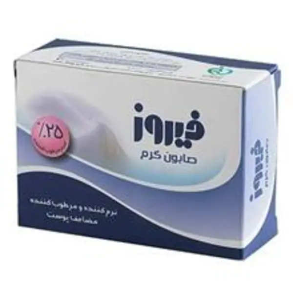 صابون کرم فیروز وزن 120 گرم