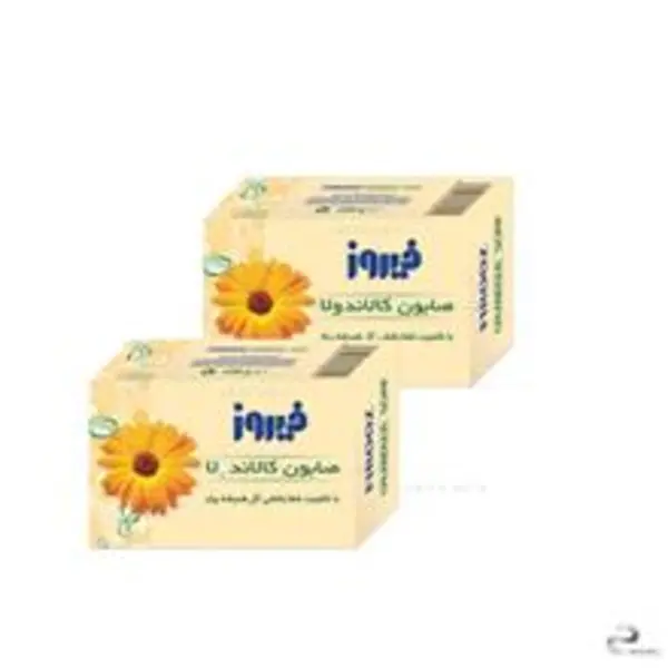 صابون کالندولا فیروز وزن 120 گرم