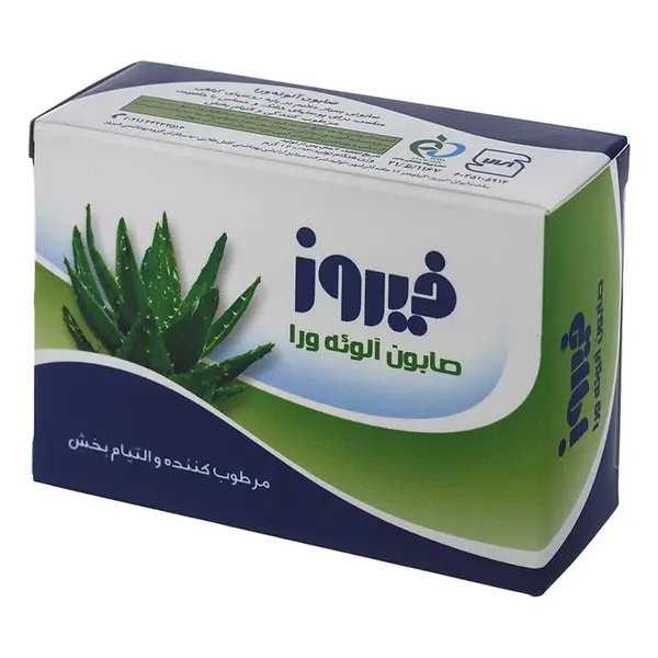صابون آلوئه ورا فیروز وزن 120 گرم