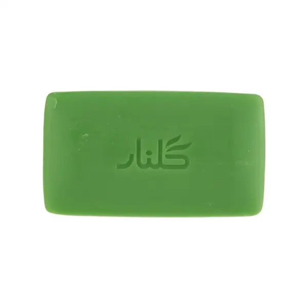 صابون حمام زرد طرح چهره 6 عددی 130 گرمی گلنار