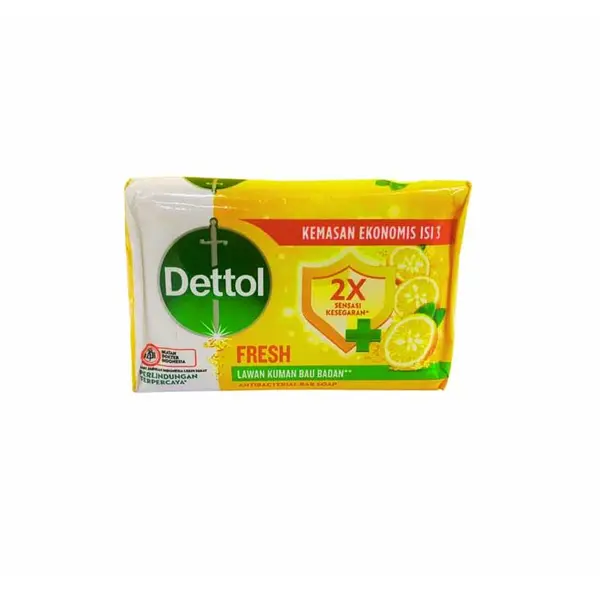 صابون ضد باکتری دتول مدل FRESH وزن 100 گرم