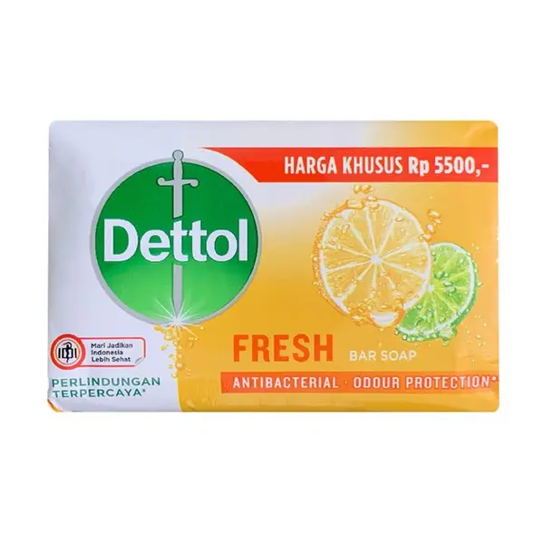 صابون ضد باکتری دتول مدل FRESH وزن 100 گرم صابون ضد باکتری دتول مدل FRESH وزن 100 گرم