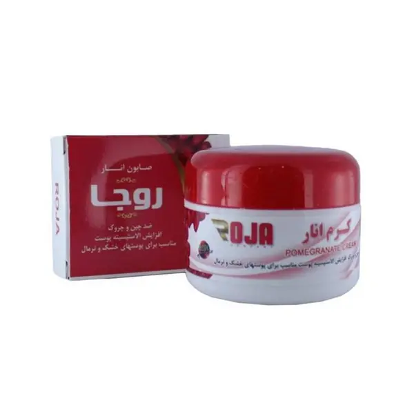 کرم و صابون انار روجا