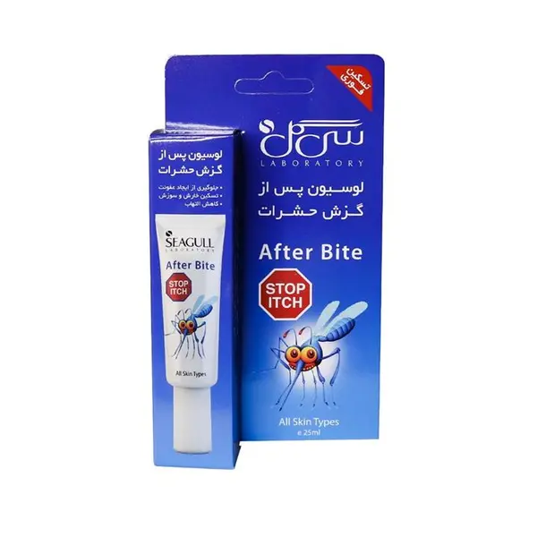 لوسیون پس از گزش حشرات سی گل حجم 25 میل