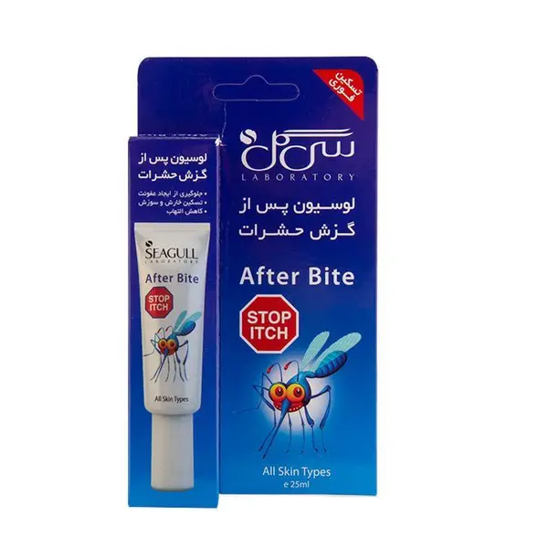 لوسیون پس از گزش حشرات سی گل حجم 25 میل