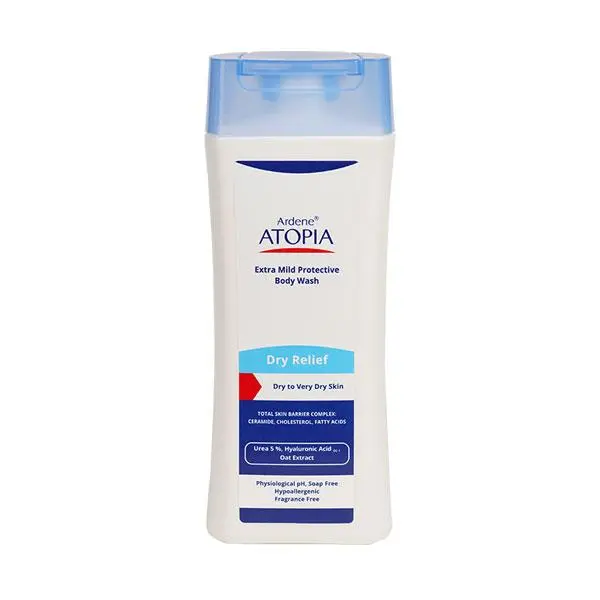 لوسیون شوینده و مرطوب کننده بدن مناسب پوست خشک و خیلی خشک درای ریلیف آتوپیا - آردن 250 میل