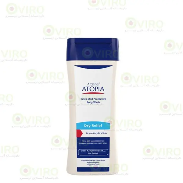 لوسیون شوینده و مرطوب کننده بدن مناسب پوست خشک و خیلی خشک درای ریلیف آتوپیا - آردن 250 میل