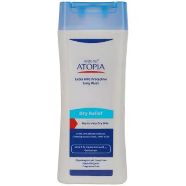 لوسیون شوینده و مرطوب کننده بدن مناسب پوست خشک و خیلی خشک درای ریلیف آتوپیا - آردن 250 میل