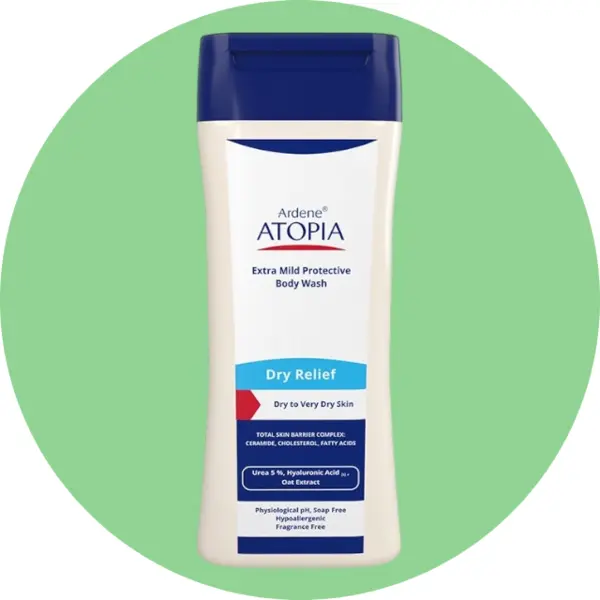 لوسیون شوینده و مرطوب کننده بدن مناسب پوست خشک و خیلی خشک درای ریلیف آتوپیا - آردن 250 میل