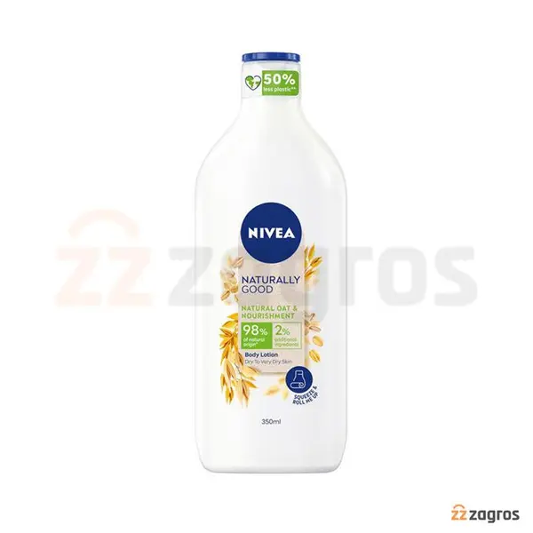 لوسیون بدن جو مناسب پوست خشک و خیلی خشک نیوا 350 میل NIVEA BODY LOTION OAT